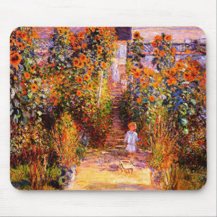 Garten Claudes Monet-Monets bei Vétheuil Mousepad