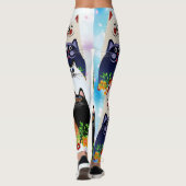 GARTEN CLOWDER DER KATZEN LEGGINGS (Rückseite)