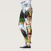 GARTEN CLOWDER DER KATZEN LEGGINGS (Links)