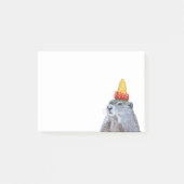 Garten-Clown-Post-it-Zettel Post-it Klebezettel (Vorderseite)