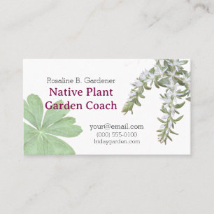 Garten Coach Visitenkarte