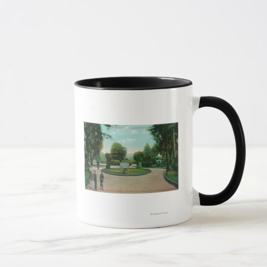 Garten der Aussicht auf das Präsidio Tasse (Rechts)