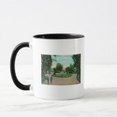 Garten der Aussicht auf das Präsidio Tasse (Links)