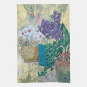 Garten der Blume Geschirrtuch (Vertikal)