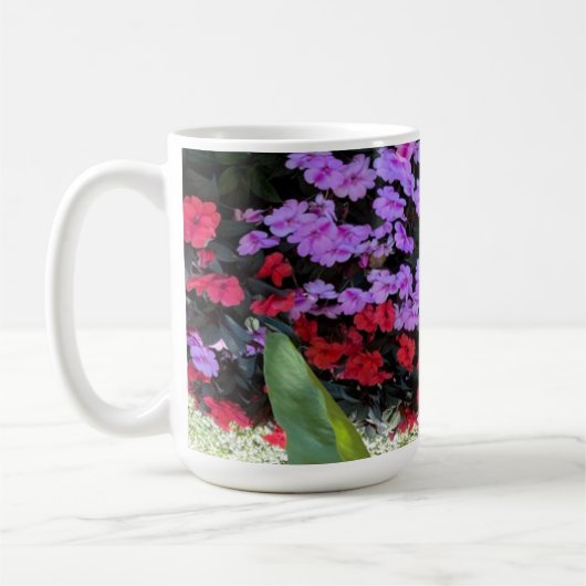 Garten der Blume Kaffeetasse (Links)