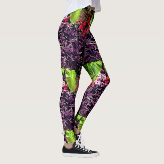 Garten der Blume Leggings (Rechts)