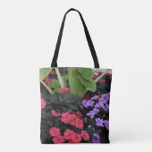 Garten der Blume Tasche (Rückseite)