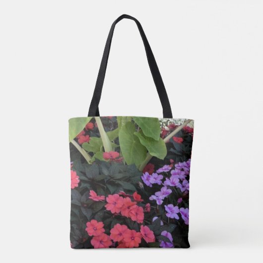 Garten der Blume Tasche (Rückseite)