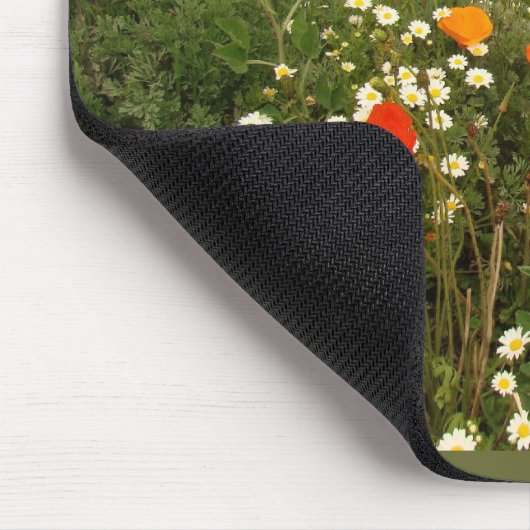 Garten der Blumen Mousepad (Ecke)