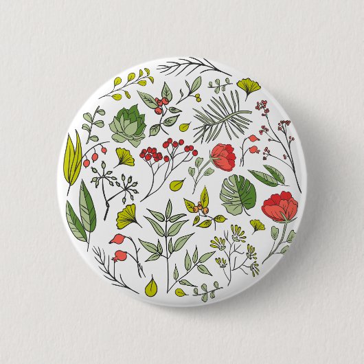 Garten der botanischen Wildblume Button (Vorderseite)