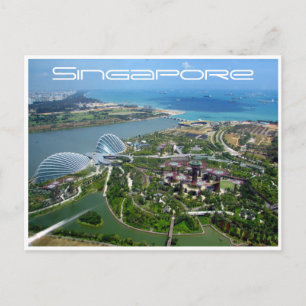 Gärten der Bucht Singapur Postkarte