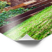 Gärten der Calouste Gulbenkian Stiftung. Fotodruck (Ecke)