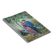 Garten der Courting Couples Van Gogh Gemälde Notizblock (Rechte Seite)