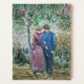 Garten der Courting Couples Van Gogh Gemälde Planer (Rückseite)