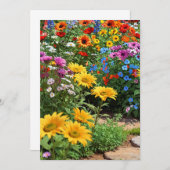 Garten der Dankbarkeit Dankeskarte (Vorne/Hinten)