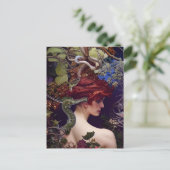 Garten der Eden-Frau, Bäume und Schlangen Postkarte (Stehend Vorderseite)