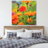 Garten der Erinnerung Leinwanddruck (Insitu (Schlafzimmer))