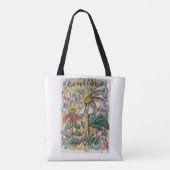 Garten der Farben-Tasche Tasche (Rückseite)