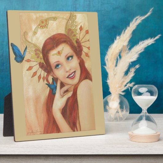 Garten der Flügeldrachen Fotoplatte (Seite)