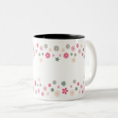 Garten der Freude (Linear) Zweifarbige Tasse (VorderseiteRechts)