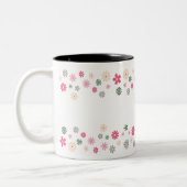 Garten der Freude (Linear) Zweifarbige Tasse (Links)