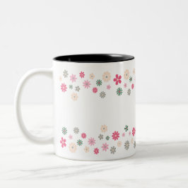 Garten der Freude (Linear) Zweifarbige Tasse