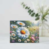 Gärten der Gänse Postkarte (Stehend Vorderseite)