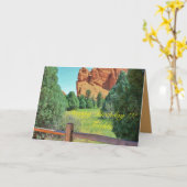 Garten der Geburtstagskarte der Götter Karte (Gelbe Blume)