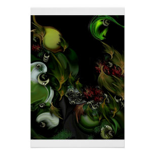 "Garten der Geduld" Glossy Poster