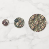 Garten der Geister — gotisch Viktorianisch Konfetti (Rückseiten)