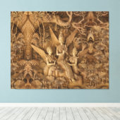 Garten der Gnade Leinwanddruck (Insitu (Holzboden))
