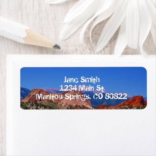 Garten der "Gods Address Labels" (Insitu)