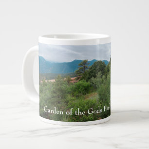 Garten der Götter Berge und Hügel Jumbo-Tasse