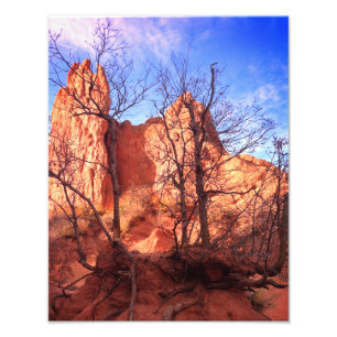Garten der Götter Colorado Park Foto Druck