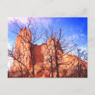 Garten der Götter Colorado Park Foto Postkarte