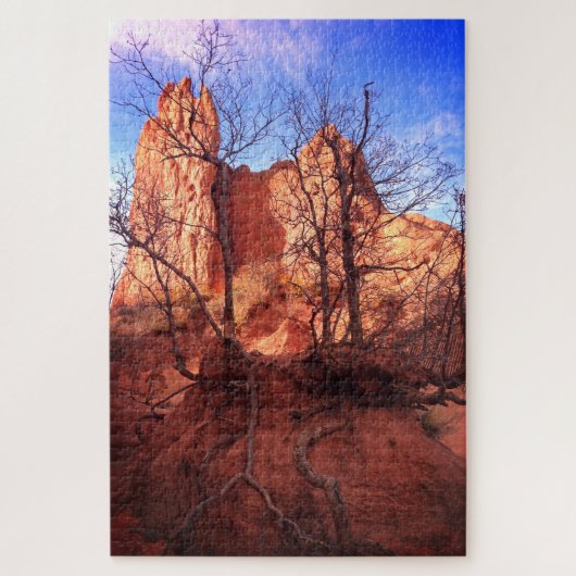 Garten der Götter Colorado Park Foto Puzzle (Vertikal)