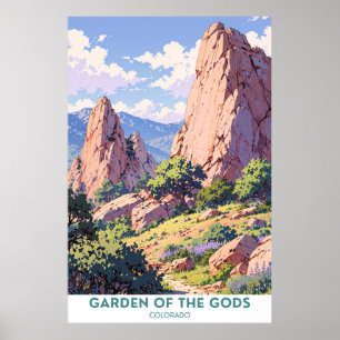 Garten der Götter, Colorado Poster