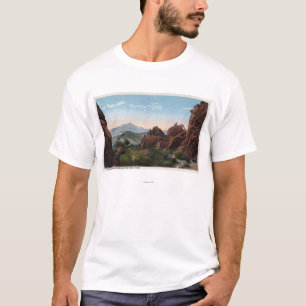 Garten der Götter, Colorado - Siegel und Bär T-Shirt