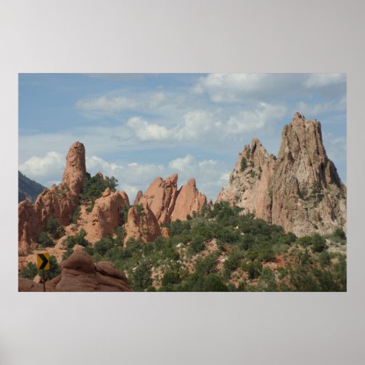 Garten der Götter Colorado Springs, Colorado Poster (Vorne)