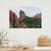 Garten der Götter Colorado Springs, Colorado Poster (Küche)