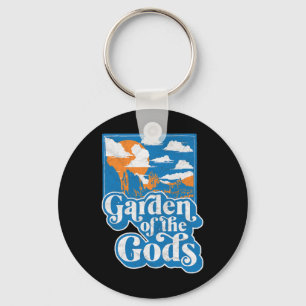 Garten der Götter Colorado Vintage 80er Jahre Klet Schlüsselanhänger