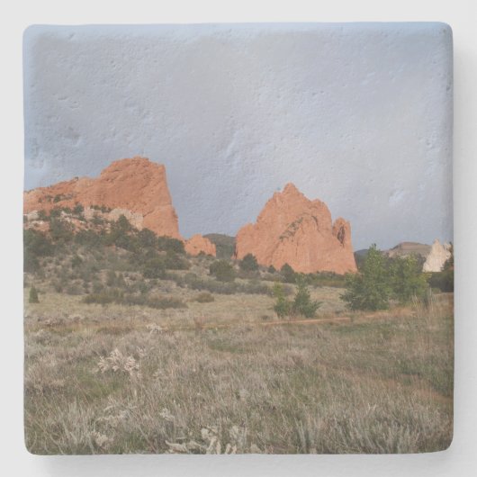 Garten der Götter im Untersetzer Colorado (Vorderseite)