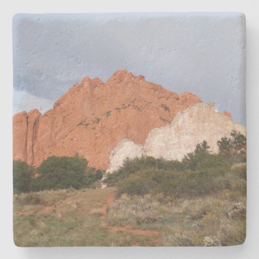 Garten der Götter im Untersetzer Colorado (Vorderseite)