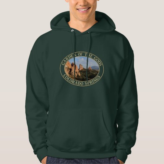 Garten der Götter in Colorado Springs, Colorado Hoodie (Vorderseite)