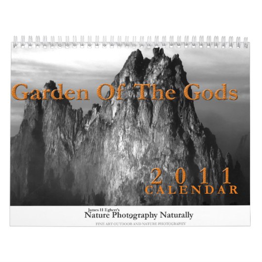 Garten der Götter Kalender (Titelbild)