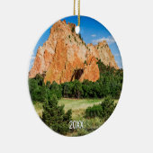 Garten der Götter, Kolorado-Quellen, CO Keramik Ornament (Rechts)