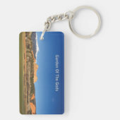 Garten der Götter mit Pikes Peak Schlüsselanhänger (Rückseite)