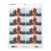 Garten der Götter Sehenswürdigkeit und Berge (Vorne)