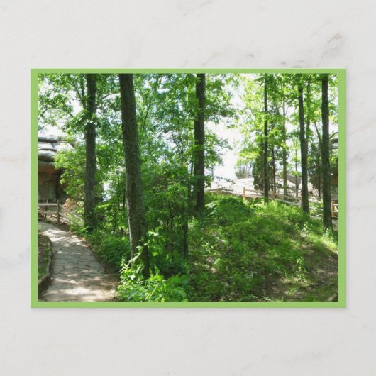 Garten der Götter-Süd-Illinois Postkarte (Vorderseite)