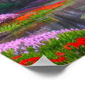 Garten der Harmonie Poster (Ecke)